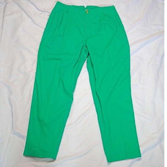 NWT Rare Vintage Nordstorm Town Square High Waisted Pleated Front Pants Size 16 - Picture 1 of 12